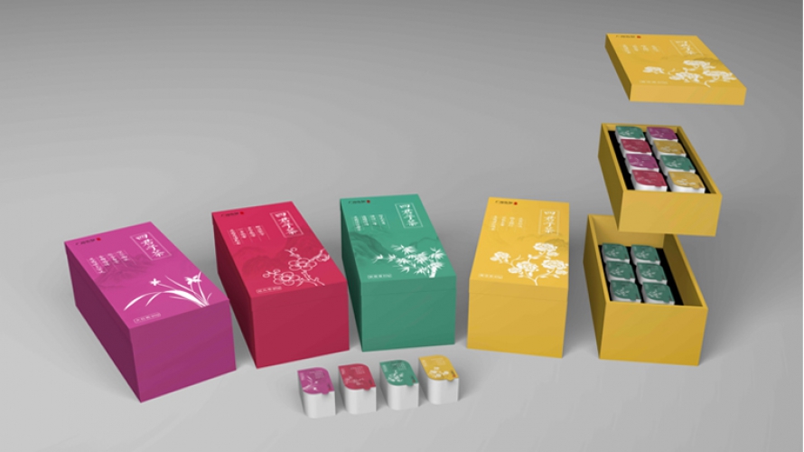 色彩灵感|鲜艳色彩搭配的包装设计